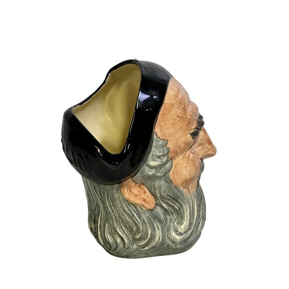 Royal Doulton England 1959 Large 'Merlin Toby Jug' Owl Handle D6529 Excellent - Picture 2 of 8